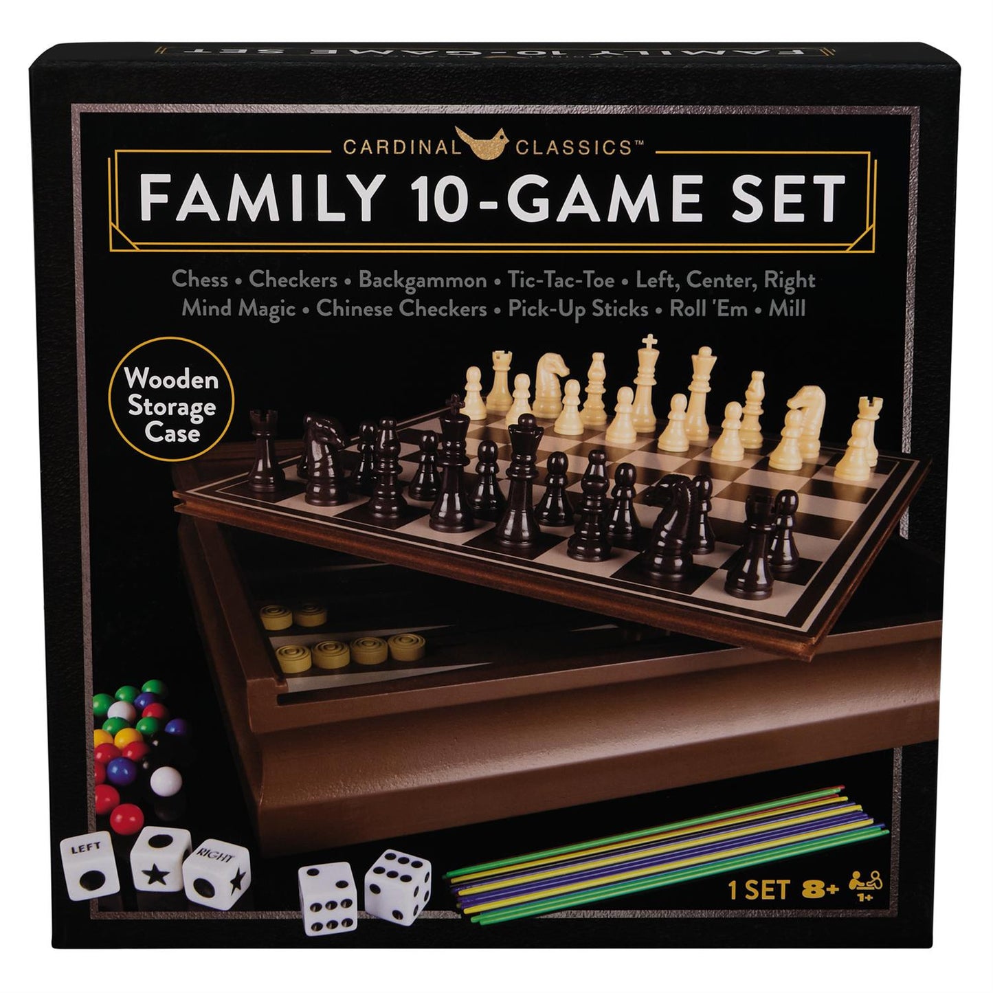 Game Cardinal Classic Set of Ten Family Classics