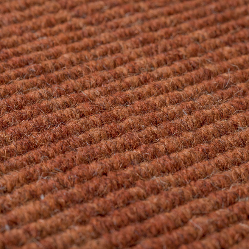 Monaco Boucle Wool Rug Paprika 3'6" x 5'6"