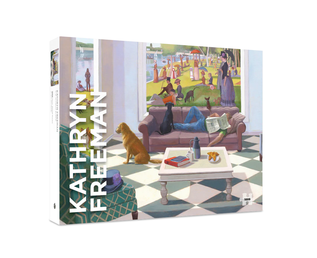 Puzzle 1000 Piece - Katherine Freeman - Sunday Paper