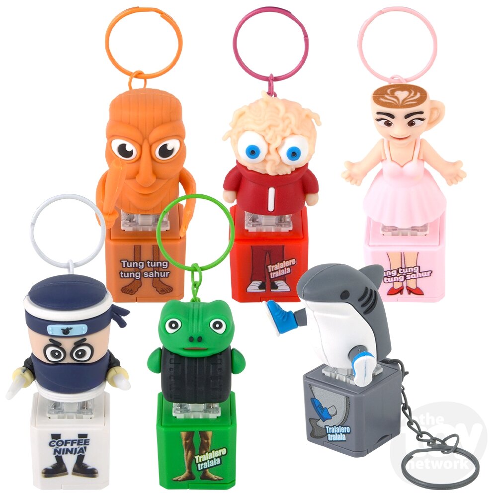 Blind Box - Brainrot - Light Up Figure - 2.6" - Sold Individually