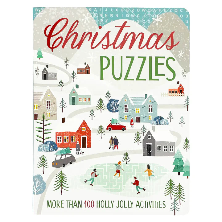 Holiday Vintage Christmas Puzzle Book