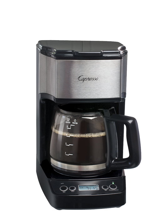 Electric Coffee Maker - Drip 5 cup Mini With Glass Carafe