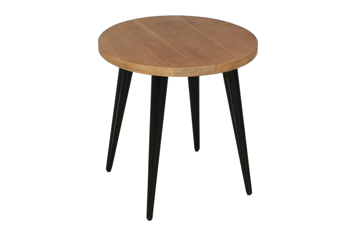 Prelude End Table Round Suede