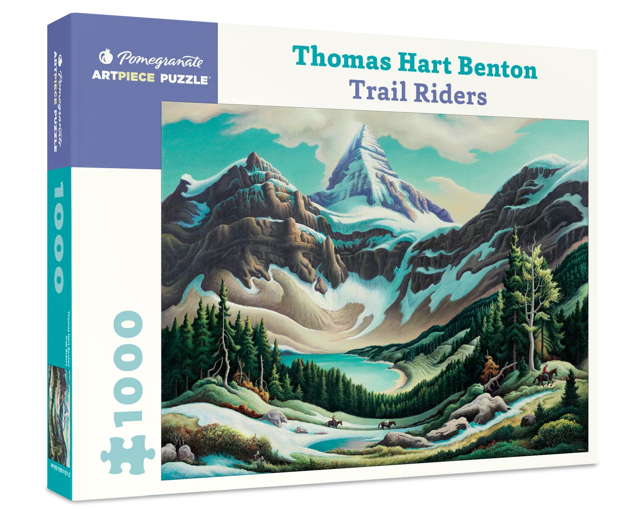 Puzzle 1000 Piece - Thomas Hart - Benton Trail Riders
