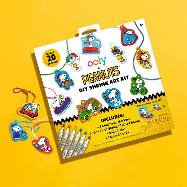 Ooly x Peanuts D.I.Y. Shrink Art Kit