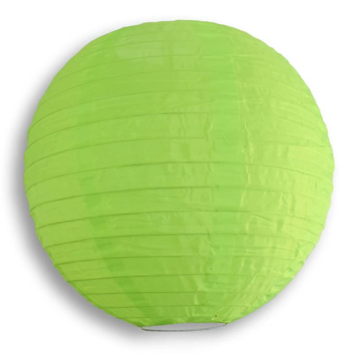 String Lights Nylon Lanterns Set of 10 4" Round Multi Colored