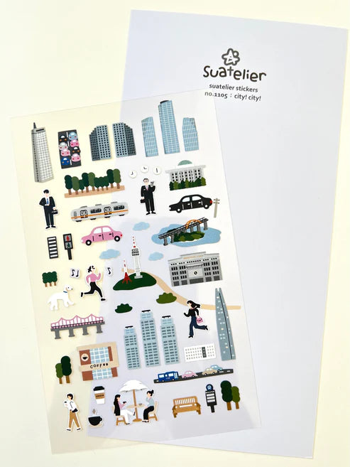 Stickers City! City! Life