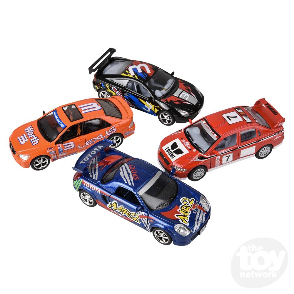 Diecast Pullback - Racer - Back Street - 5" - Sold Individually