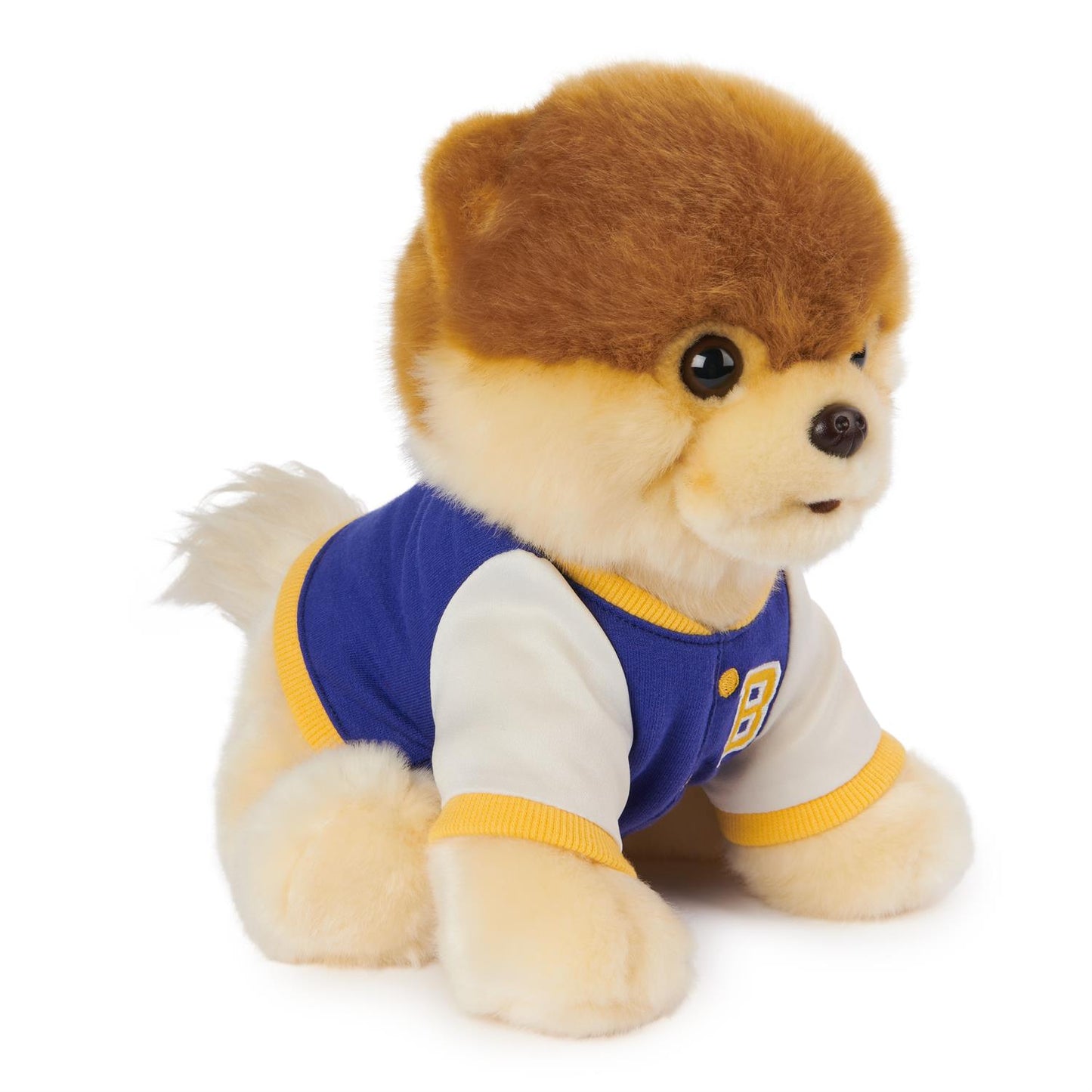 Plush Boo In Varsity Jacket "B" 9"