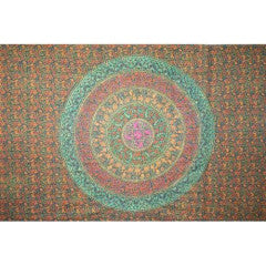 Tapestry Single Size Sanganeer Green