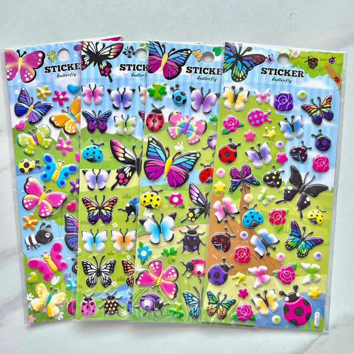 Stickers Puffy Butterfly