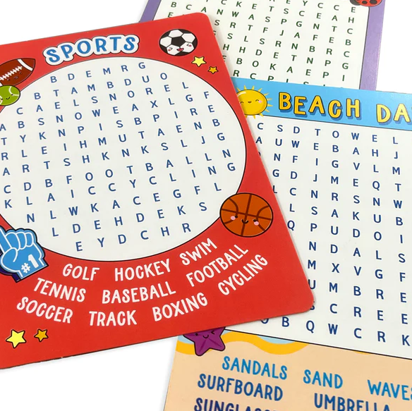 Activity Card Kit Word Search