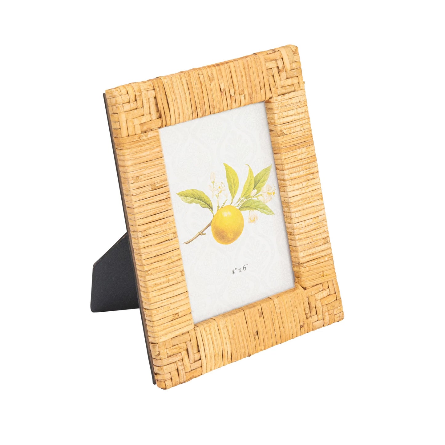 Frame Woven Rattan Natural Holds 4"x 6"