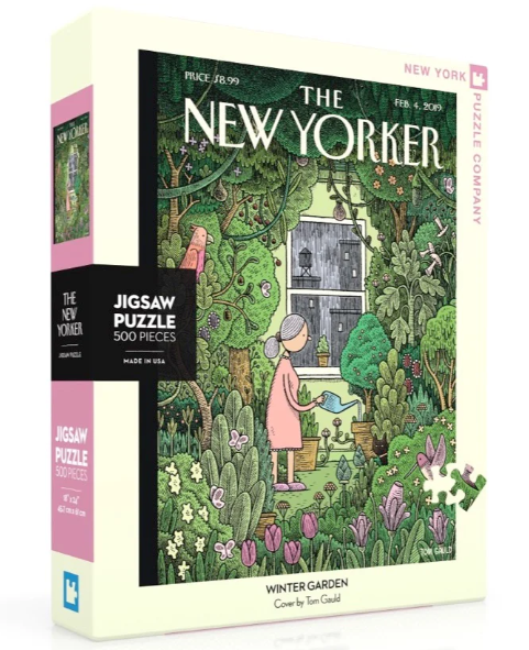 New Yorker Puzzle 500 Piece Winter Garden