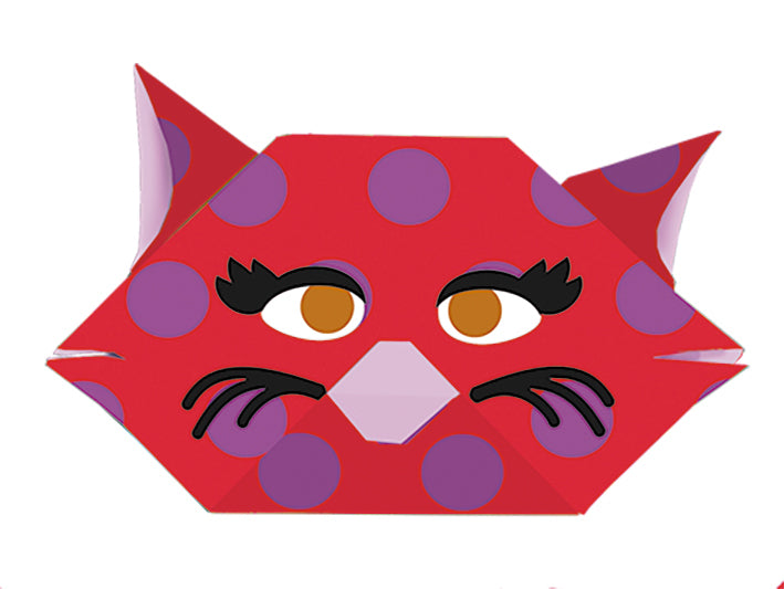 Kids Origami 15cm x 15cm Cats