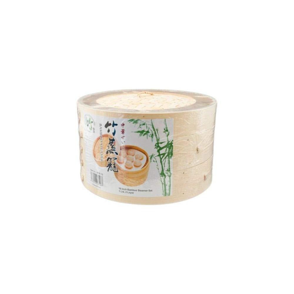 Bamboo Steamer 10"D