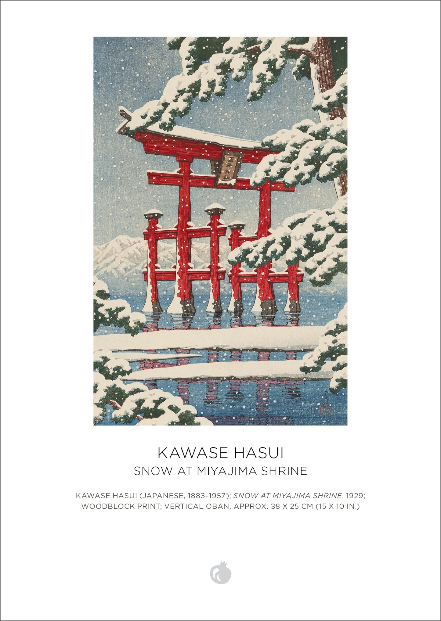 Jigsaw Puzzle Mini - 120 Piece - 4 Image Set - Kawase Hasui - Snowfall