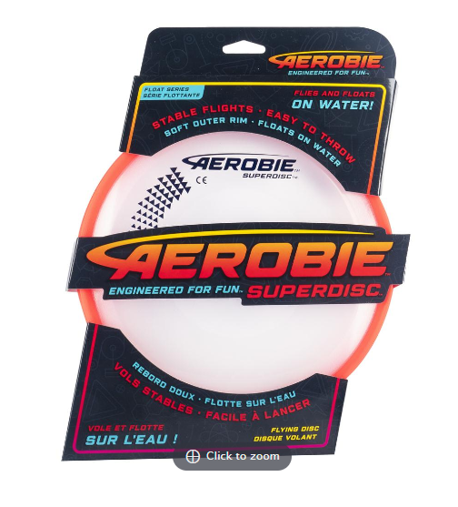 Aerobie Superdisc Outdoor Flying Disc 10"