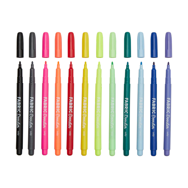 Markers Fabric Doodlers Set of 12 Colors