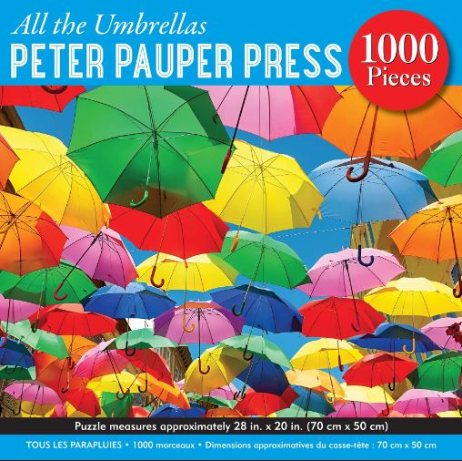 Puzzle 1000 Piece All The Umbrellas