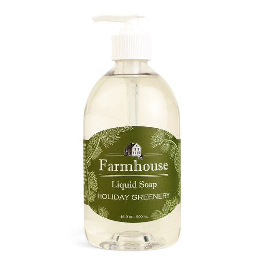 Liquid Soap - 16.9oz - Holiday Greenery