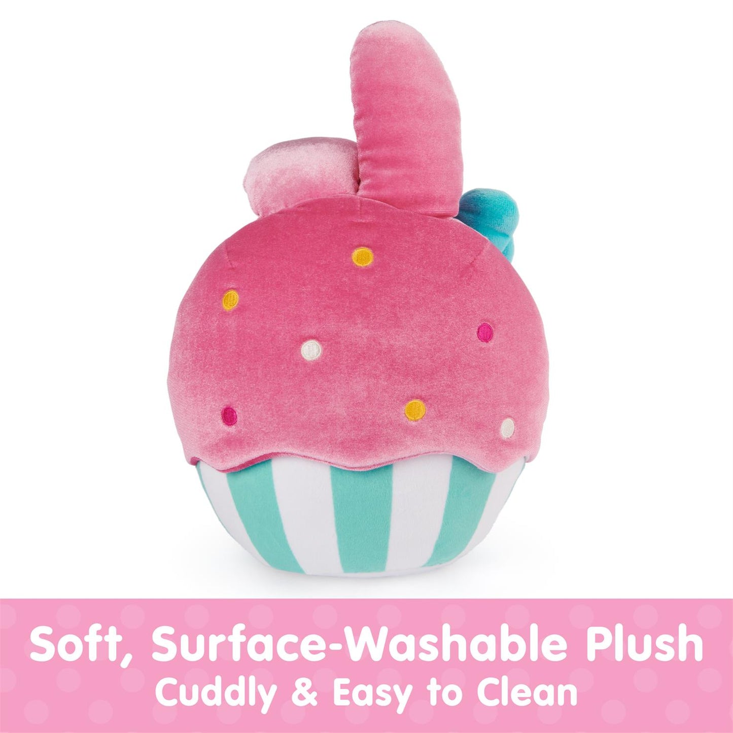 Plush Sanrio Hello Kitty My Melody Cupcake 8"