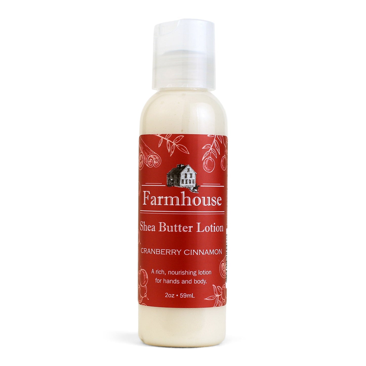 Shea Butter Lotion - 2oz - Cranberry Cinnamon