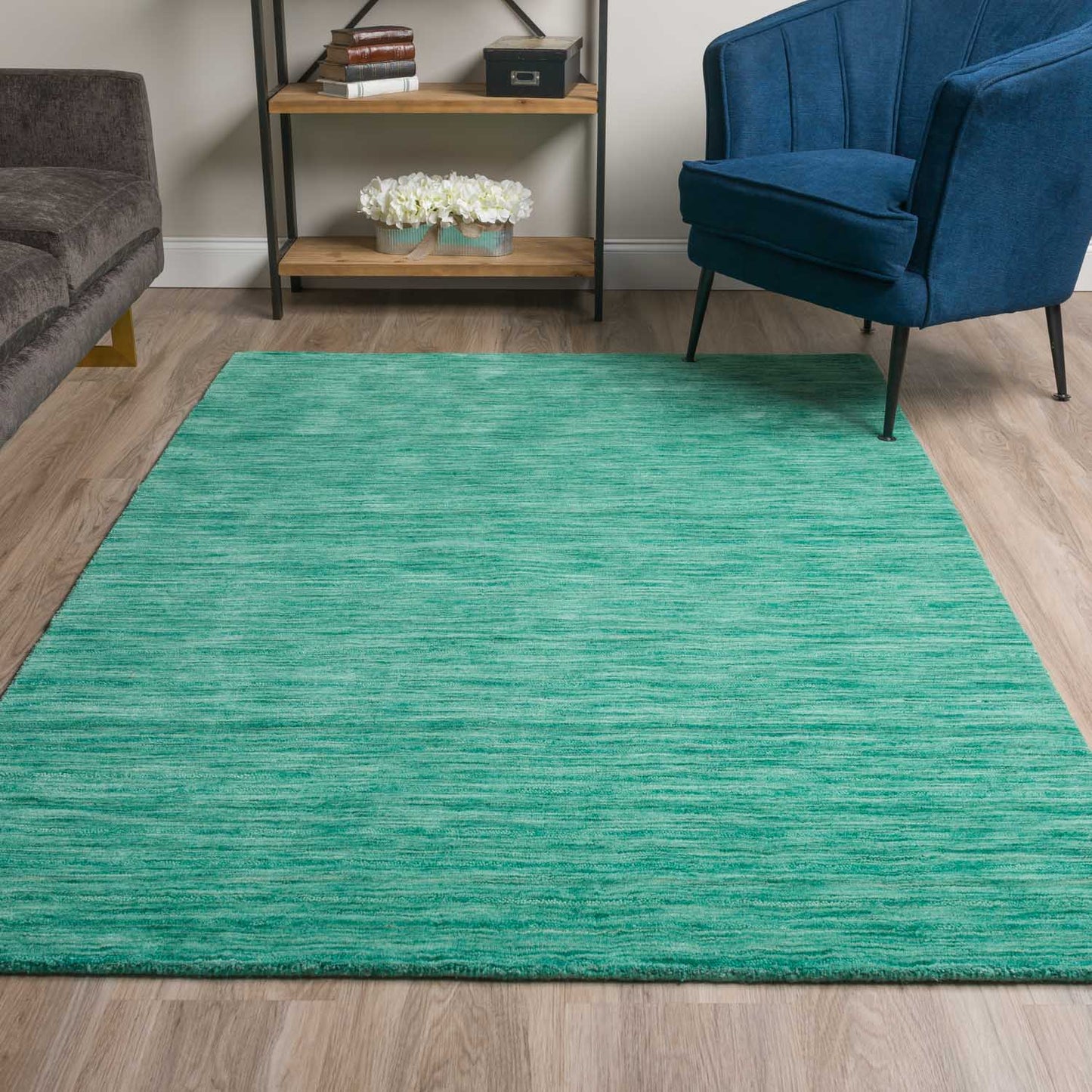 Rafia Rug Emerald 3' 6"X 5'6"