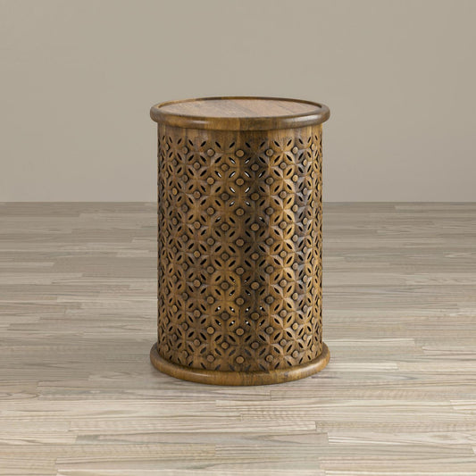 Global Archive Decker Drum Table Large Mango