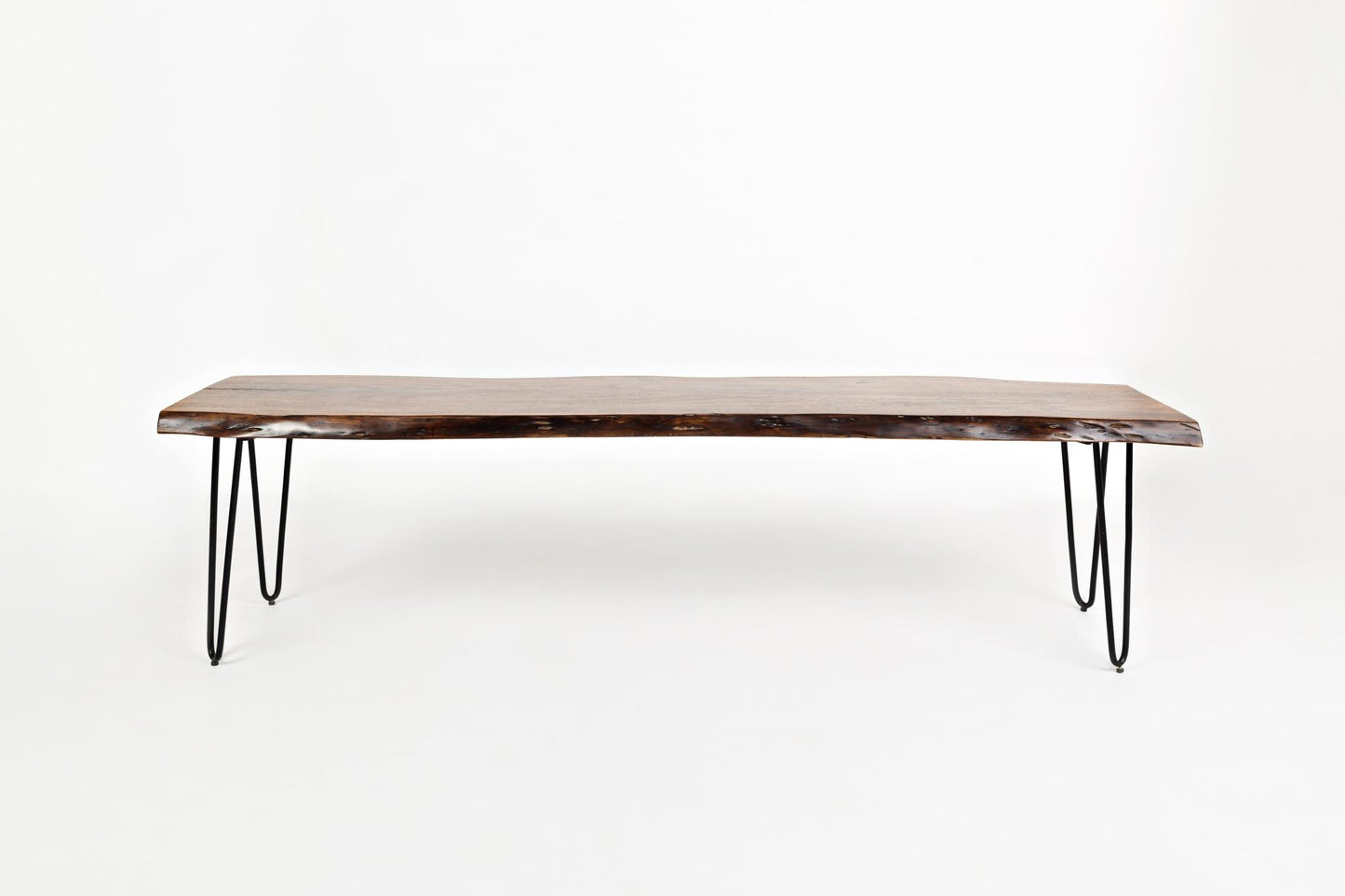 Natures Edge Light Chestnut Dining Bench 70" Long