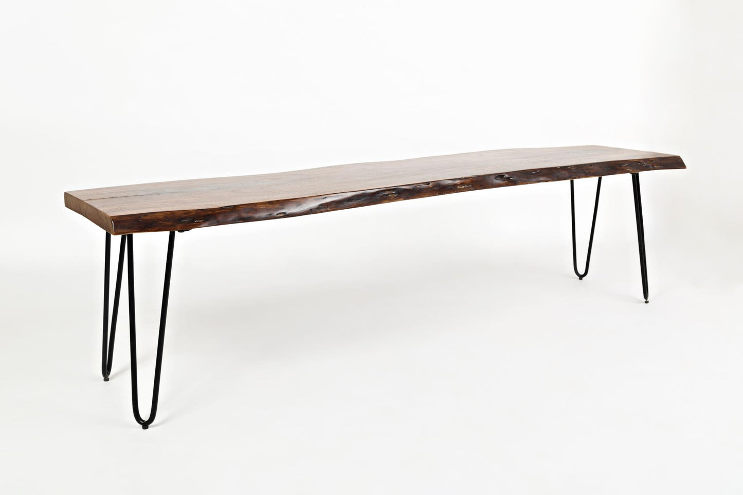 Natures Edge Light Chestnut Dining Bench 70" Long