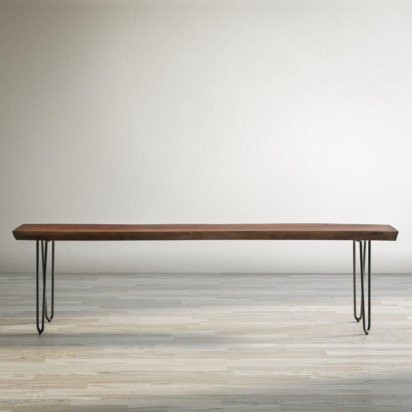 Natures Edge Light Chestnut Dining Bench 70" Long