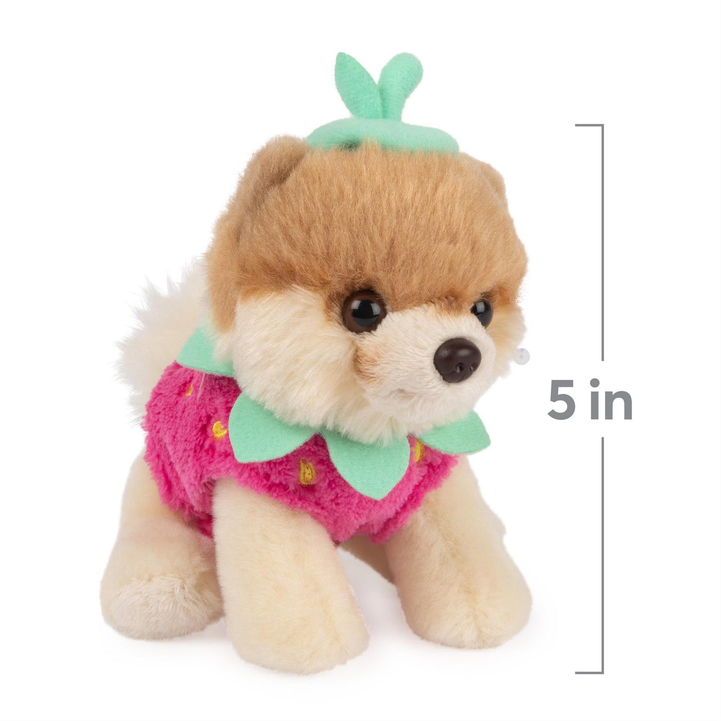 Plush Boo Itty Bitty Strawberry 5"