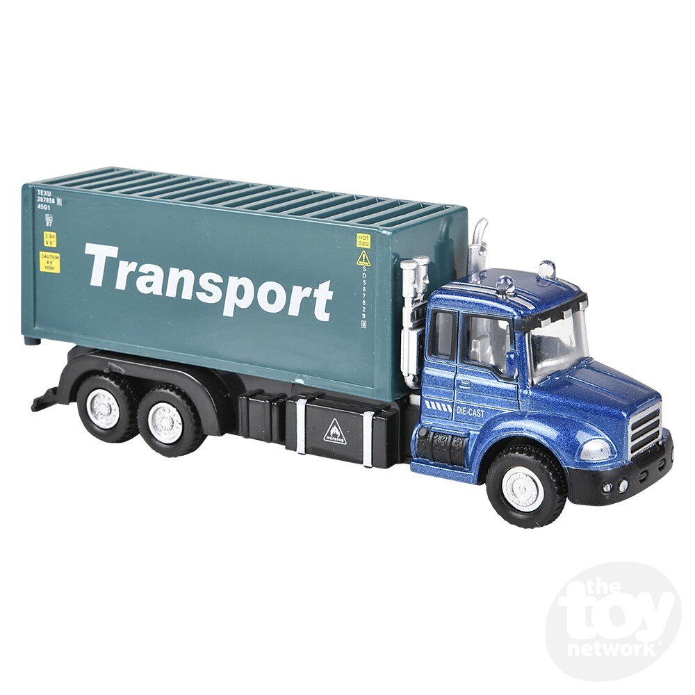 Diecast Pullback - Trucks - Various Big Rigs - 6" - Sold Individually