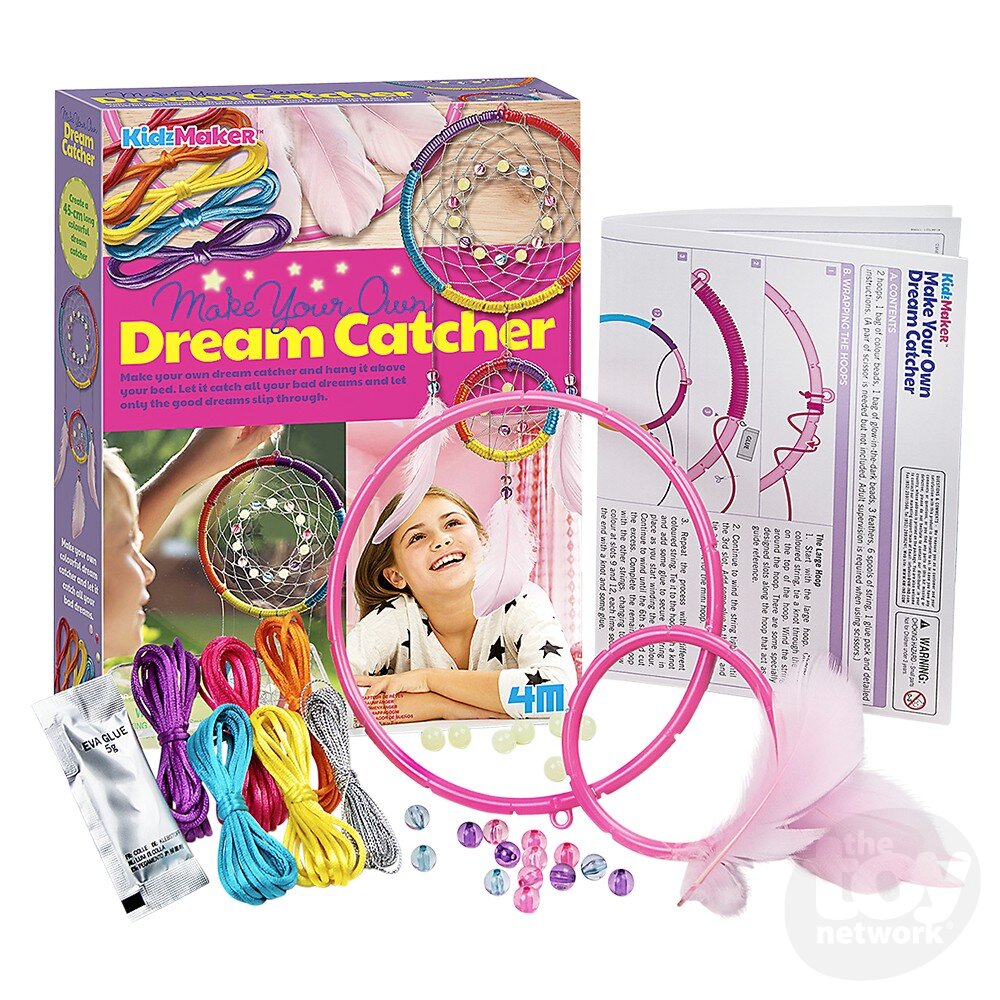 4M KidzMaker Make Your Own Dream Catcher