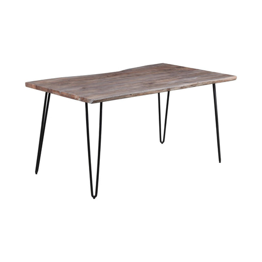 Natures Edge Slate Grey Wash Dining Table 60" Long