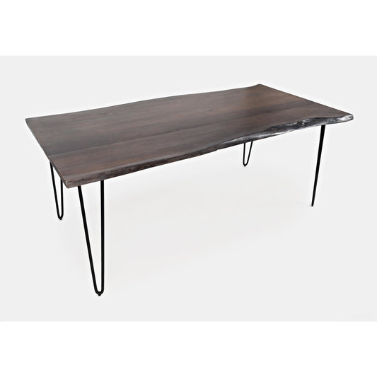 Natures Edge Slate Grey Wash Dining Table 79"