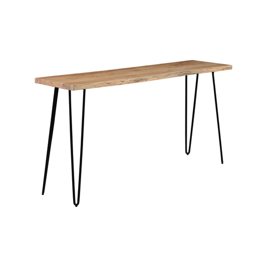 Natures Edge Natural Dining or Sofa Table Counter Height 72" Long
