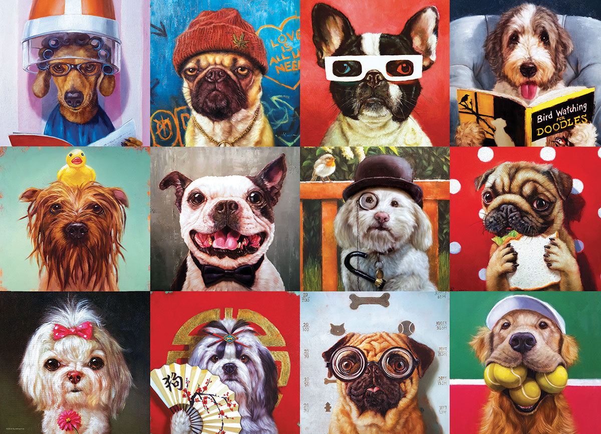 Eurographics Puzzle 1000 Piece - Funny Dogs
