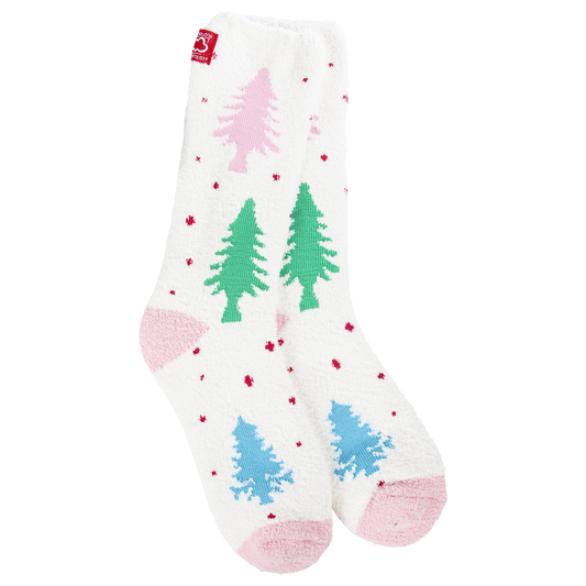 Socks - Holiday Cozy Crew Whimsical Forest