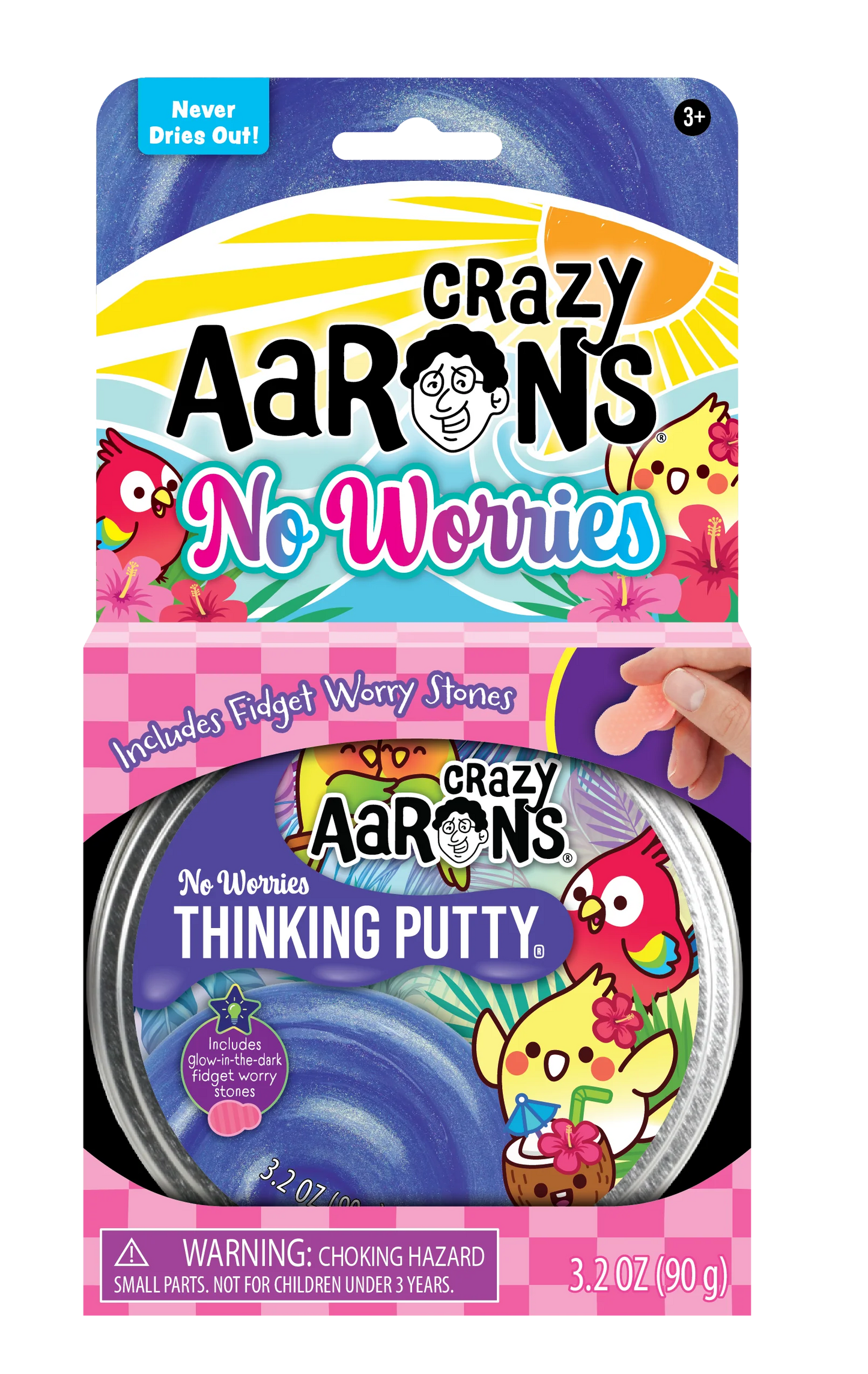 Crazy Aaron's Thinking Putty 4in Tin