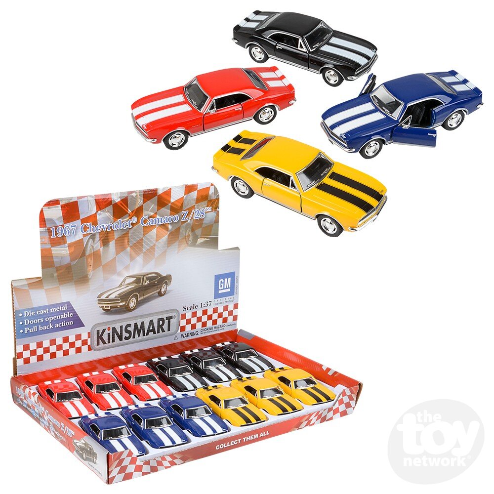 Diecast Pullback - Chevy Camaro - Z28 - 1967 - 5" - Sold Individually