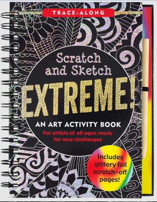 Scratch And Sketch Trace Along Activity Book Extreme