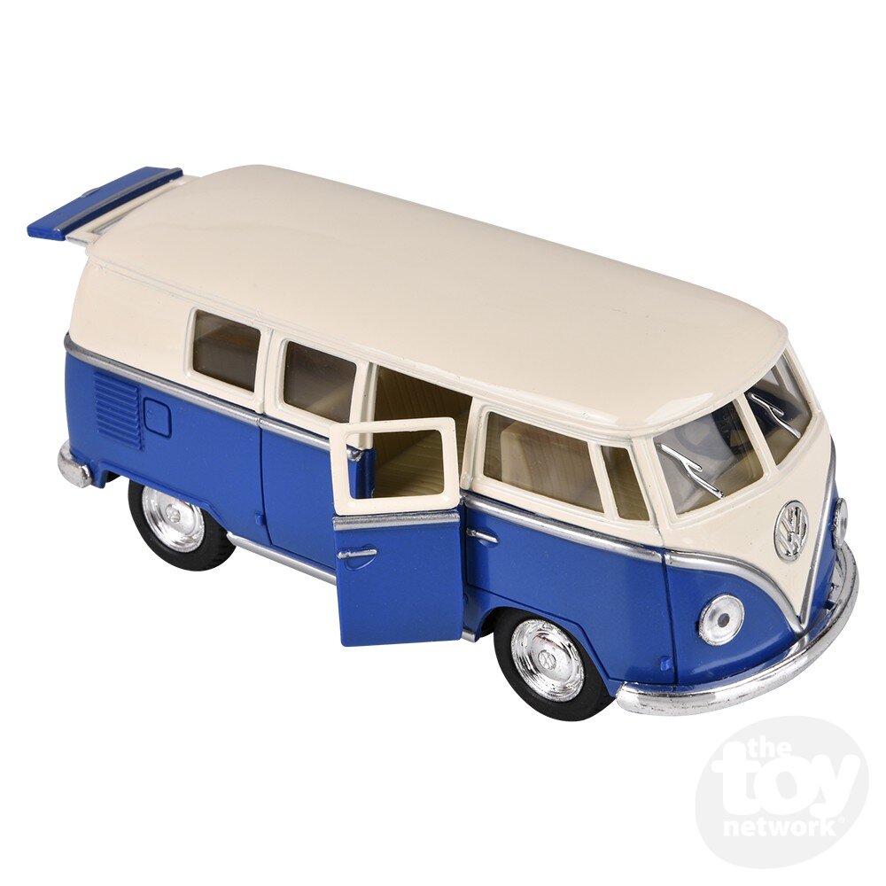 Diecast Pullback - VW Bus - Bright Colors - 1962 - 5"