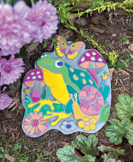 I Heart Art Marker By Numbers Garden Stone