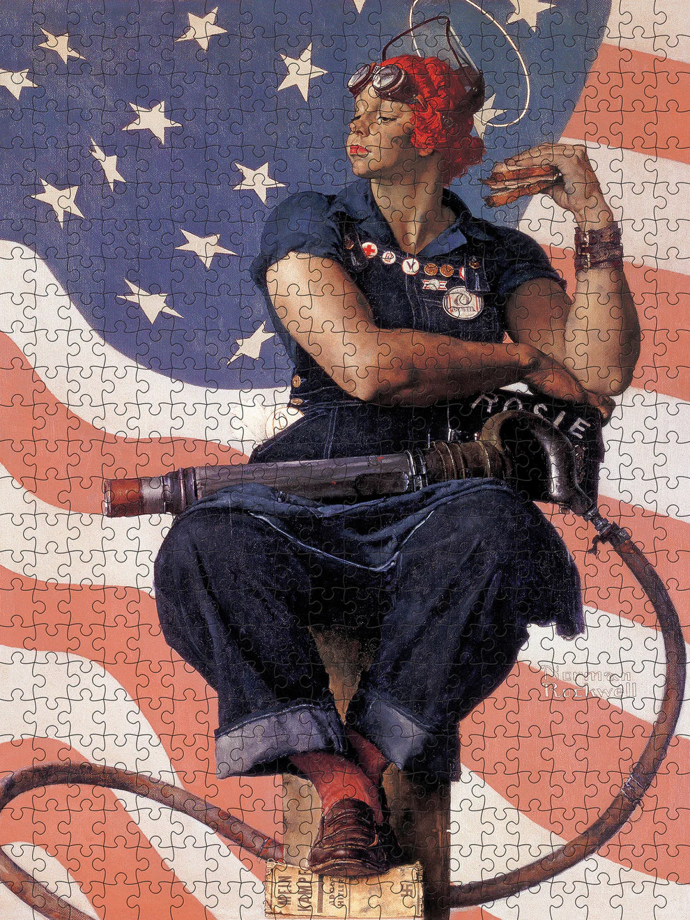 Puzzle 500 Piece - Normal Rockwell - Rosie the Riveter