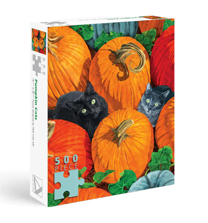 Puzzle 500 Pumpkin Kitties