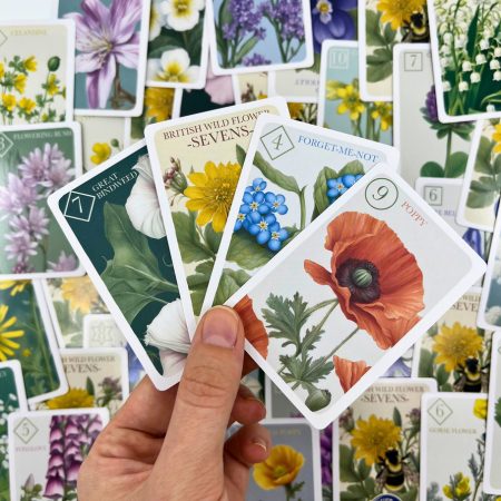 Card Game Wild Flower Sevens