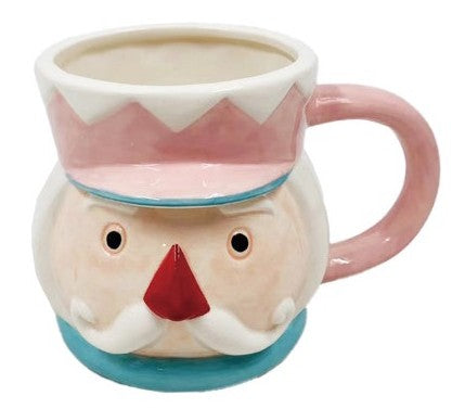 Holiday - Mug - Ceramic - Nutcracker Head - 12 oz