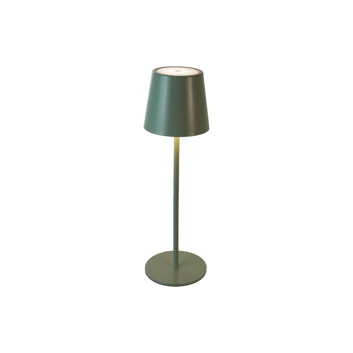 Lamp Tabletop Metal Rechargeable LED with Touch Sensor